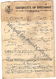 Marine Certificate of Discharge